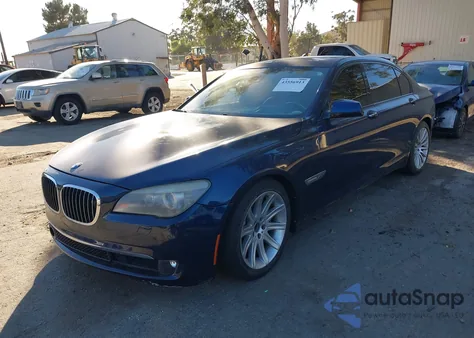 2009 BMW 750Li из США, поврежденный, VIN WBAKB83529CY59415